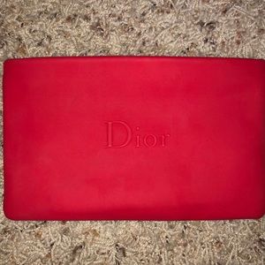 Dior makeup pouch
